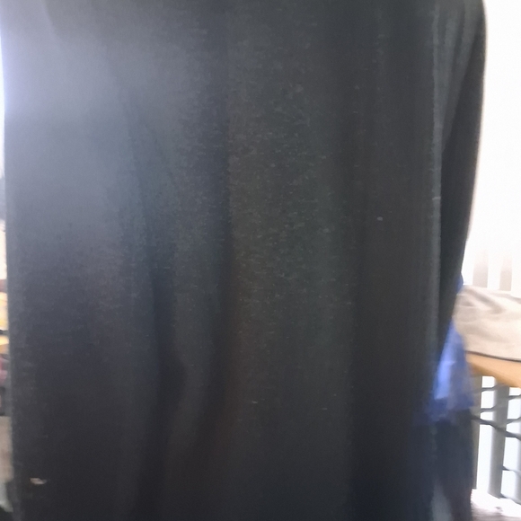 Elegant Black Double-Breasted Women's Coat - Picture 4 of 4